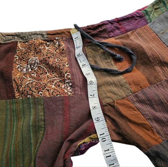 Bohemian Patchwork Multicolor Pants - Picture 6 of 6
